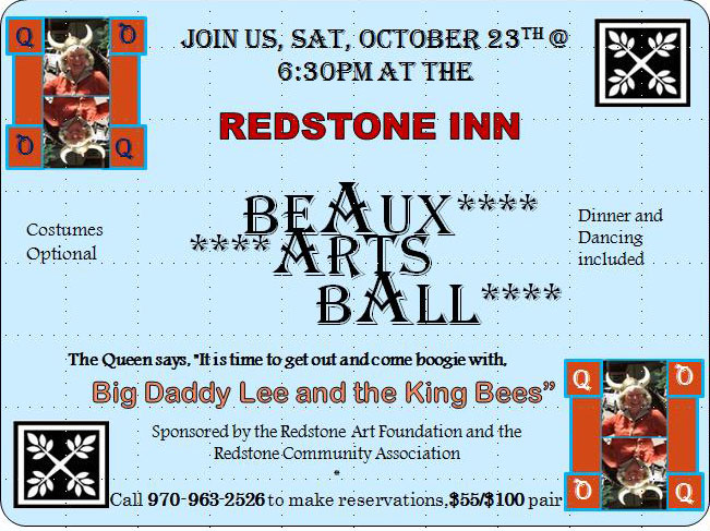 beaux arts ball flyer